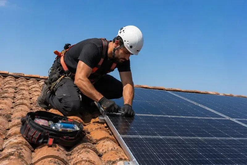 Maintenance et monitoring de panneaux solaires à Ventenac-en-Minervois
